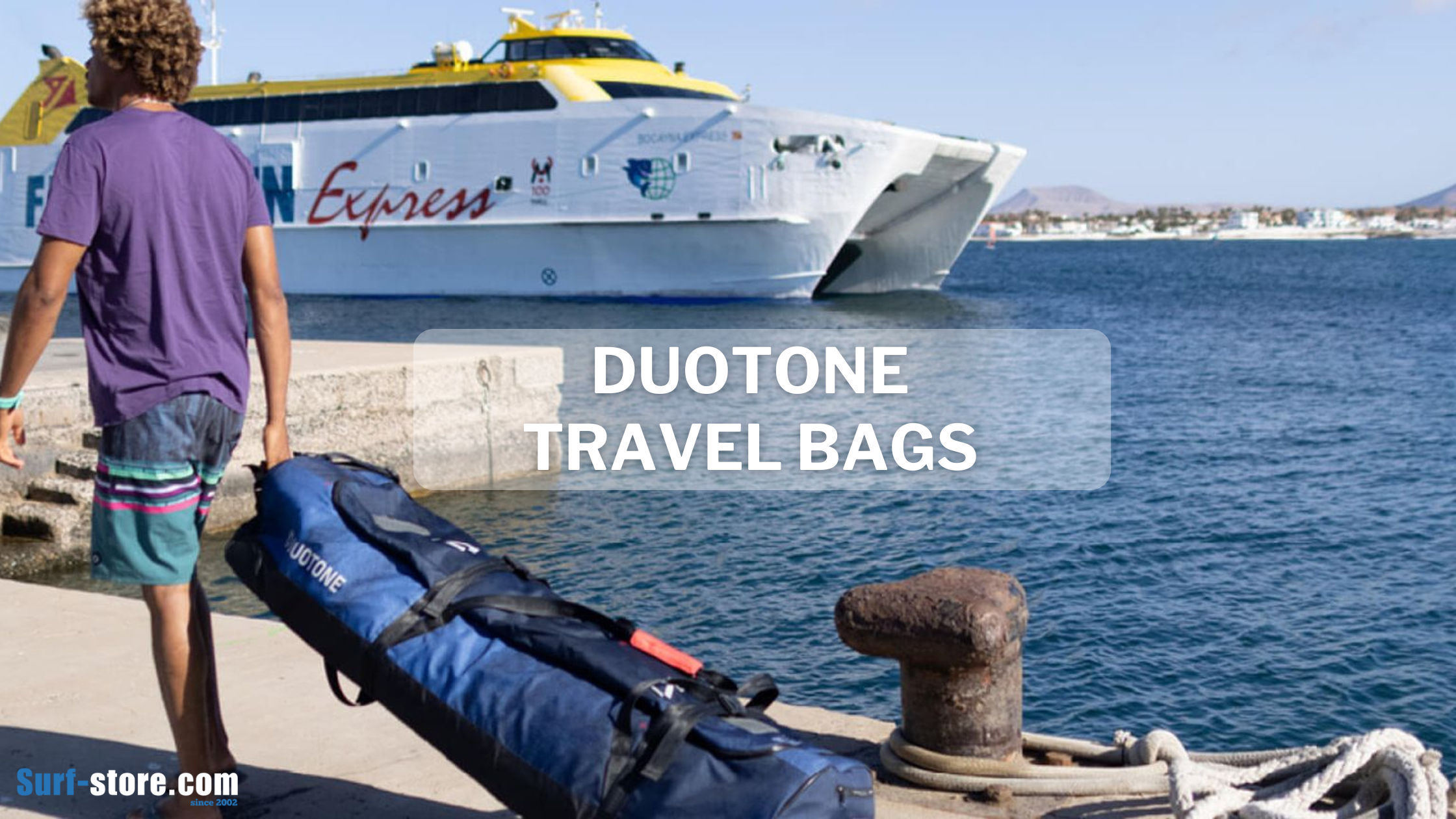 Duotone travel bags