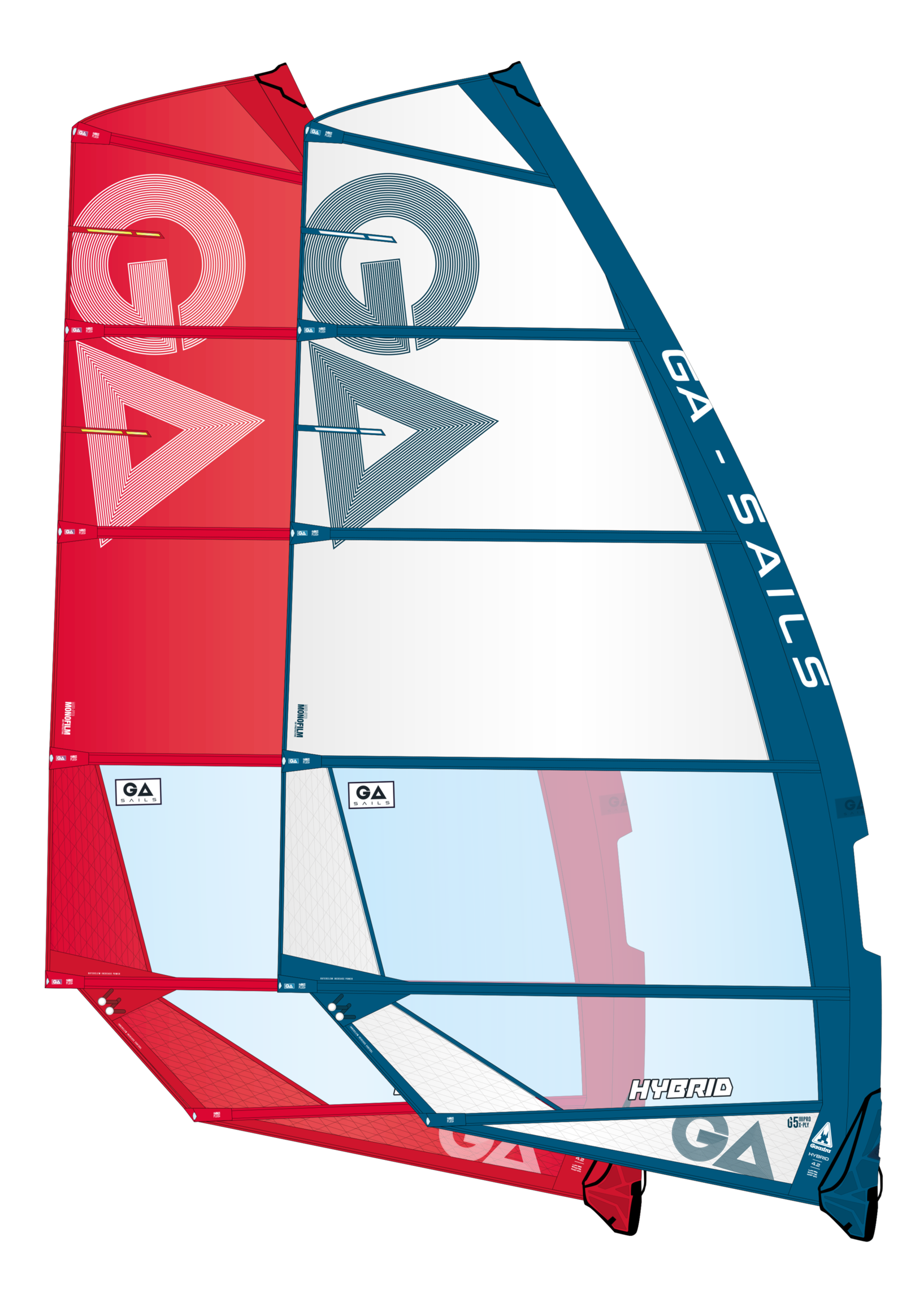 GA-Sails 2023 Hybrid complete Rig-Surf-store.com
