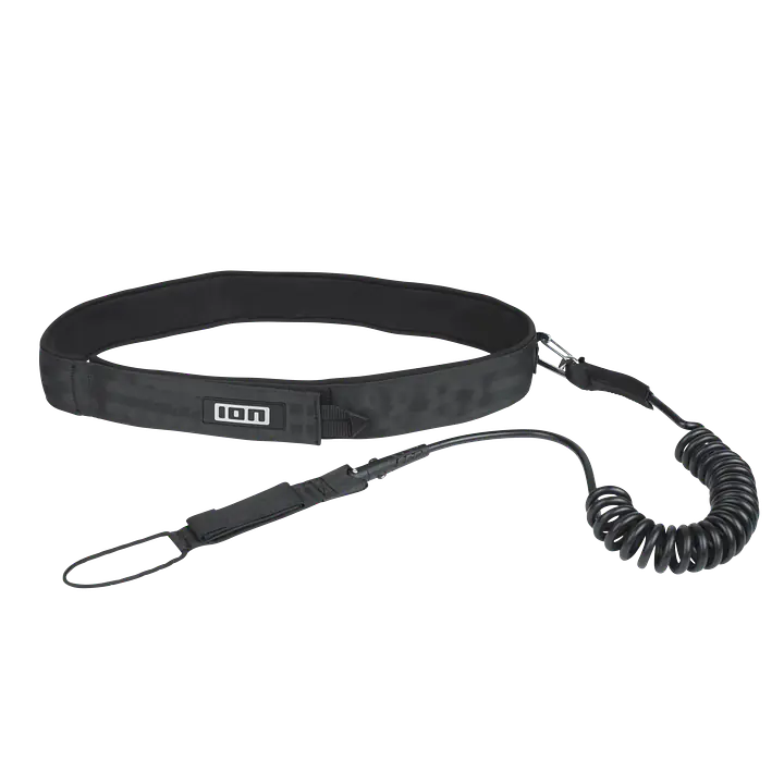 ION Wing Board Leash Core Coiled Hip Color: 900 black, Size: L-XL(8麓)