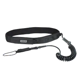 ION Wing Board Leash Core Coiled Hip Release Color: 900 black, Size: L-XL(8麓)