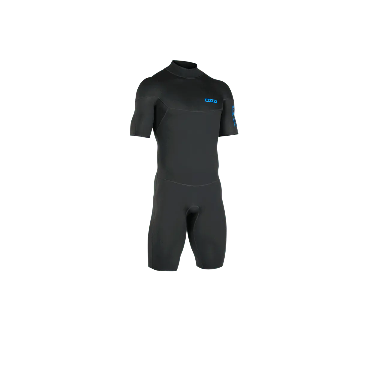 ION Base 2/2 shorty SS Back Zip unisex Color: 900 black, Size: 56/XXL