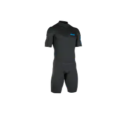 ION Base 2/2 shorty SS Back Zip unisex Color: 900 black, Size: 56/XXL