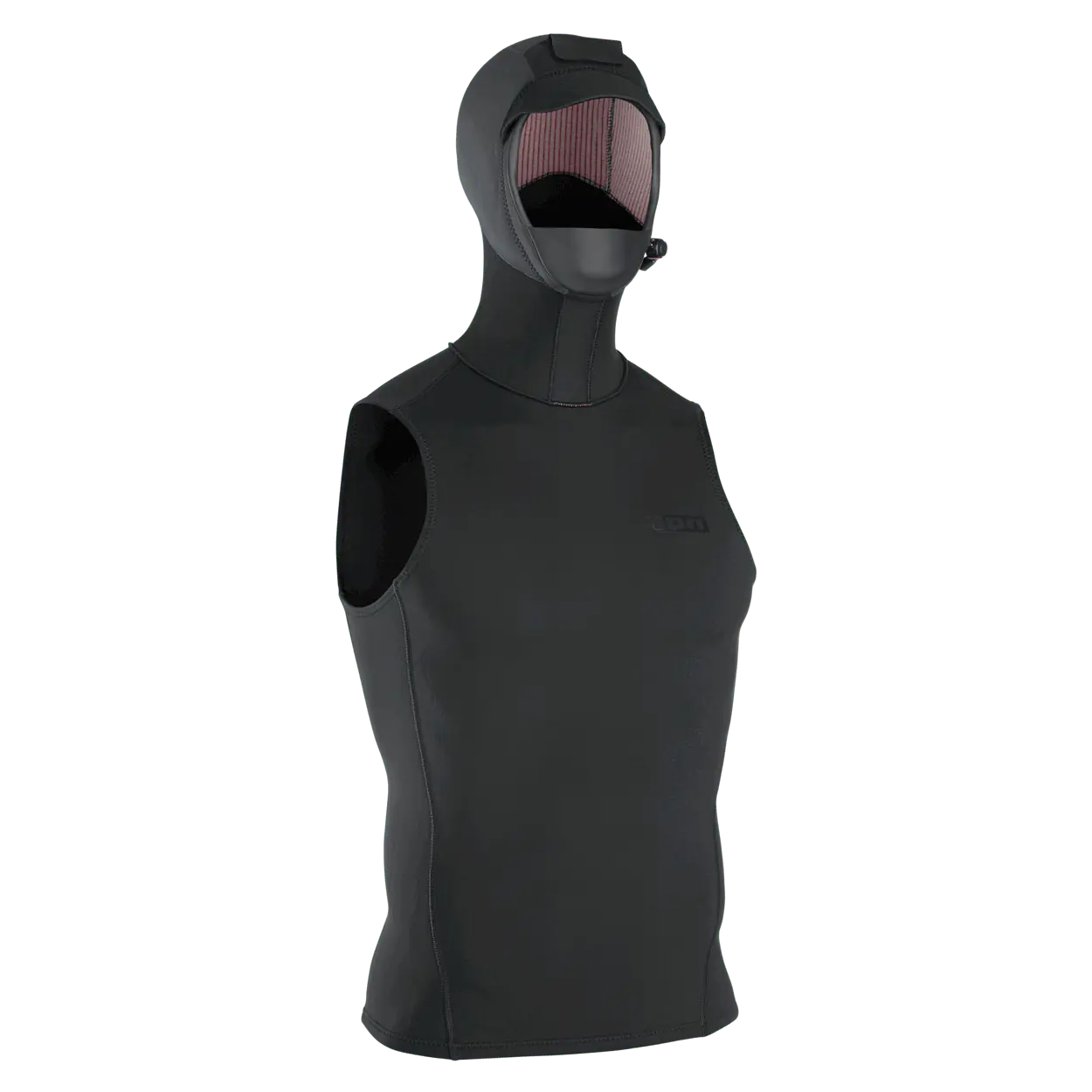 ION Neo Top Hooded Vest 3/2 unisex Color: 900 black, Size: 46/XS