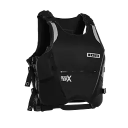 ION Booster X Vest Side Zip unisex Color: 900 black, Size: 140/10