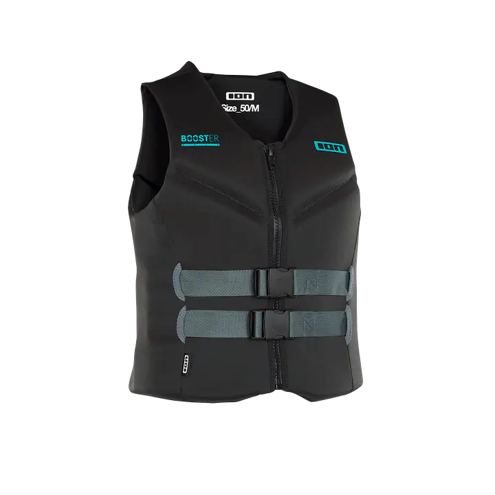 ION Booster Vest 50N Front Zip unisex Color: 900 black, Size: 140/10