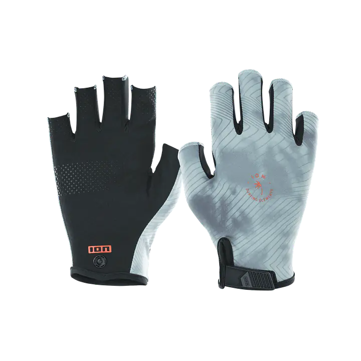 ION Amara Gloves Half Finger Color: 610 light-olive, Size: 46/XS