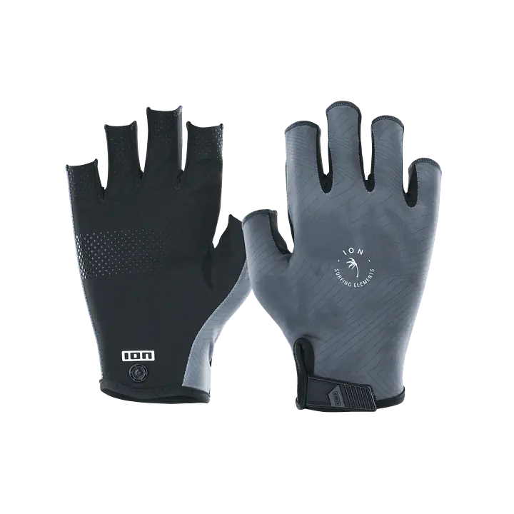 ION Amara Gloves Half Finger Color: 213 jet-black, Size: 54/XL