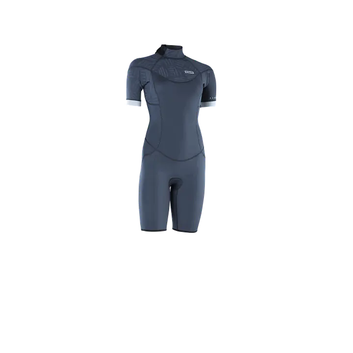 ION Element 2/2 Shorty SS Back Zip women Color: 702 steel-blue, Size: 34/XS