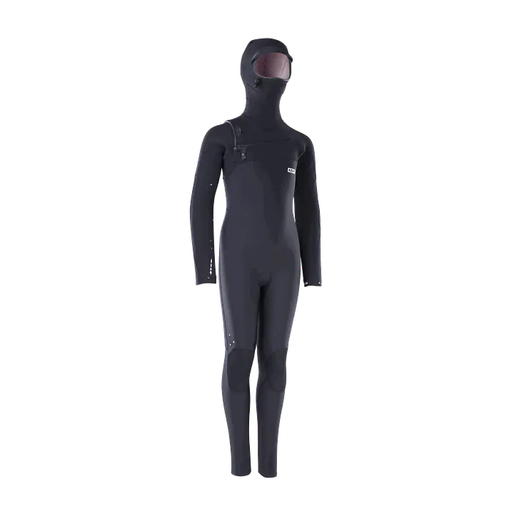 ION Capture Amp 6/5 Hood Front Zip junior Color: 900 black, Size: 164/14