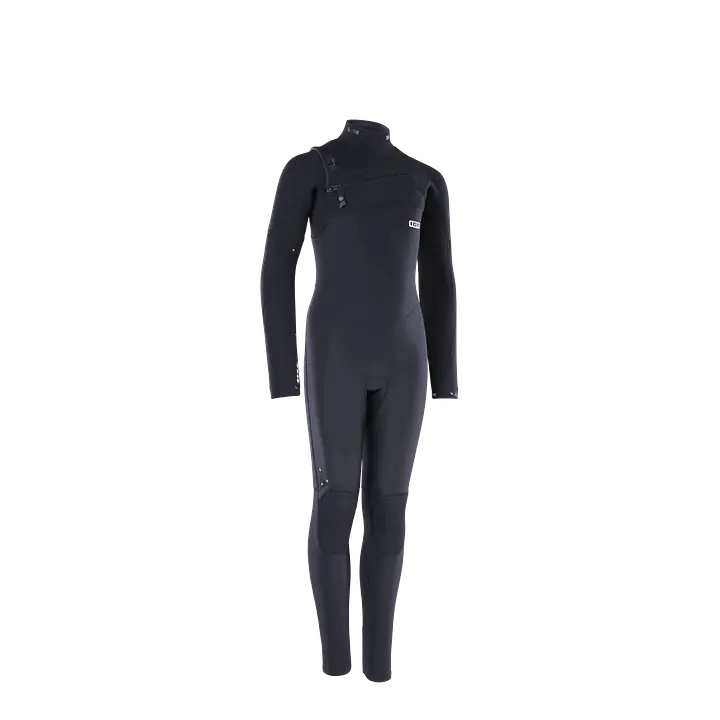 ION Capture Amp 5/4 Front Zip junior Color: 900 black, Size: 176/16