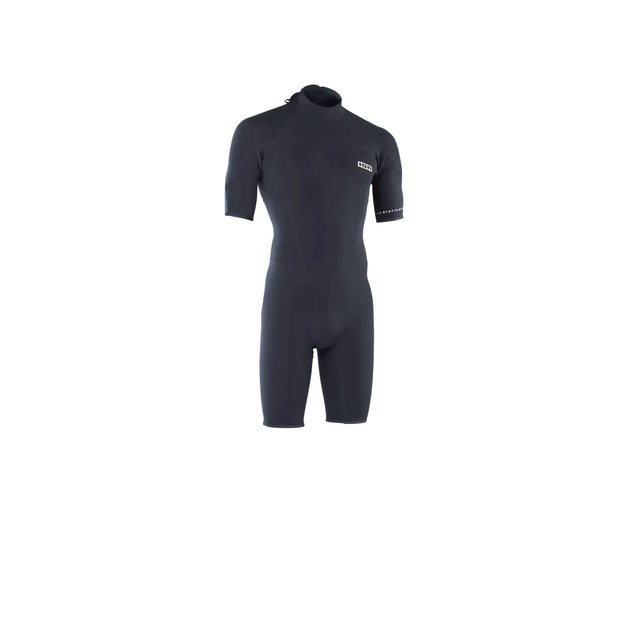 ION Static 2/2 Shorty SS Back Zip men Color: 900 black, Size: 46/XS