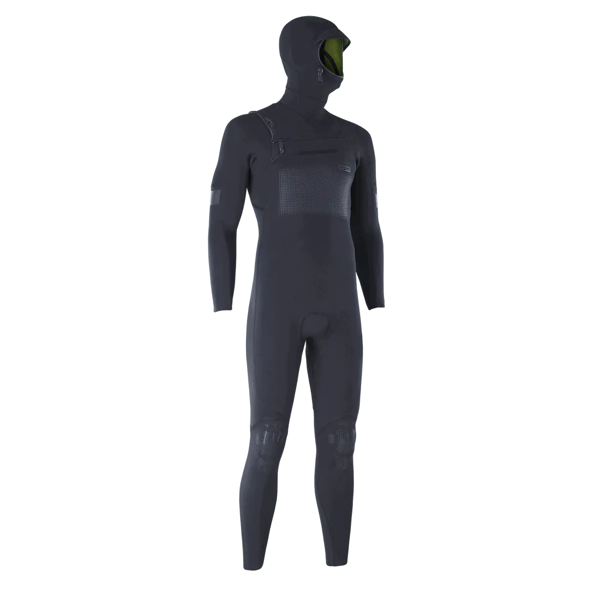 ION Seek Select 5.5/4.5 Hood Front Zip men Color: 900 black, Size: 54/XL