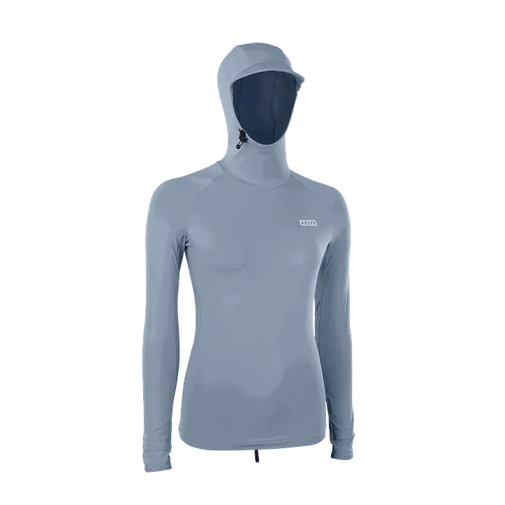 ION Rashguard Sun Pro LS women Color: 665 silver-green, Size: 34/XS