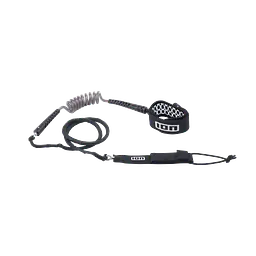 ION Wing Board Leash Core Hybrid Ankle Color: 900 black, Size: 6'5"