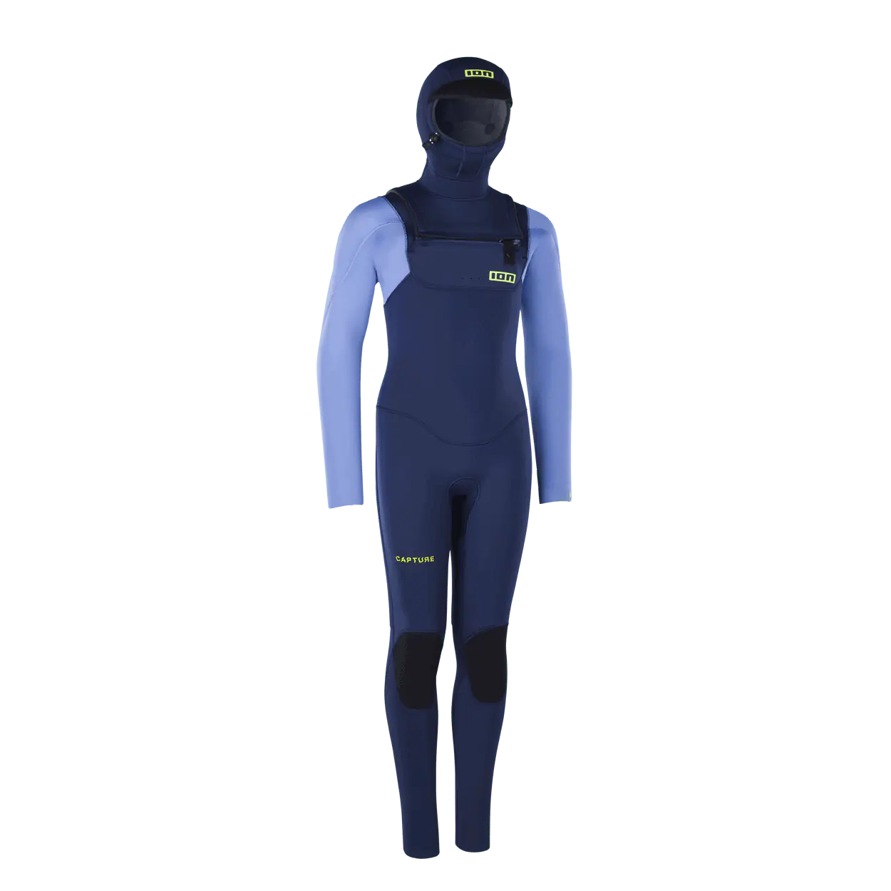 ION Capture 6/5 Hood Front Zip junior Color: 793 indigo, Size: 140/10