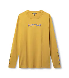 Duotone Tee True Team LS unisex - Color: Yellow, Size: XXS