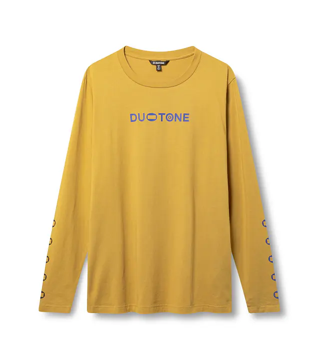 Duotone Tee True Team LS unisex - Color: Yellow, Size: XXS