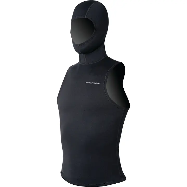 Neilpryde Thermabase Hooded Vest Mens - Color: Black, Size: M