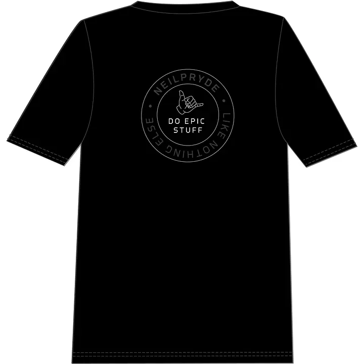 Neilpryde Water Tee S/S 2022 - Color: Black, Size: M