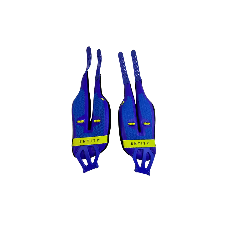 DUOTONE Entity Snap Strap (SS20-SS24) (1pair) - Color: blue-lime, Size: L-XL