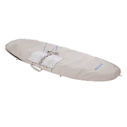 Duotone Wing Boardbag Mid-length Color: White, Size: 5'5"x20"