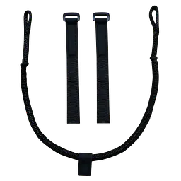 Duotone Harness Line Elastic Parawing Color: C50:black, Size: 23.5"/60cm