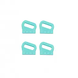DUOTONE Entity Strap Buckle Set (SS12-SS22) (4pcs) 2022 - Color: Mint, Size: Flat