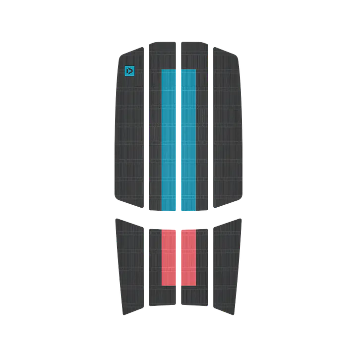 DUOTONE Traction Pad Team Front 2022 - Color: dark-grey/block, Size: 3mm