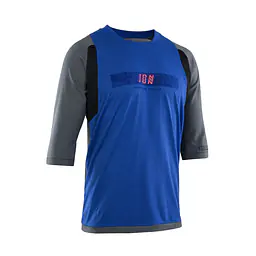 ION Bike Tee Scrub Amp LS 3/4 men 2022 - Color: Grey, Size: L