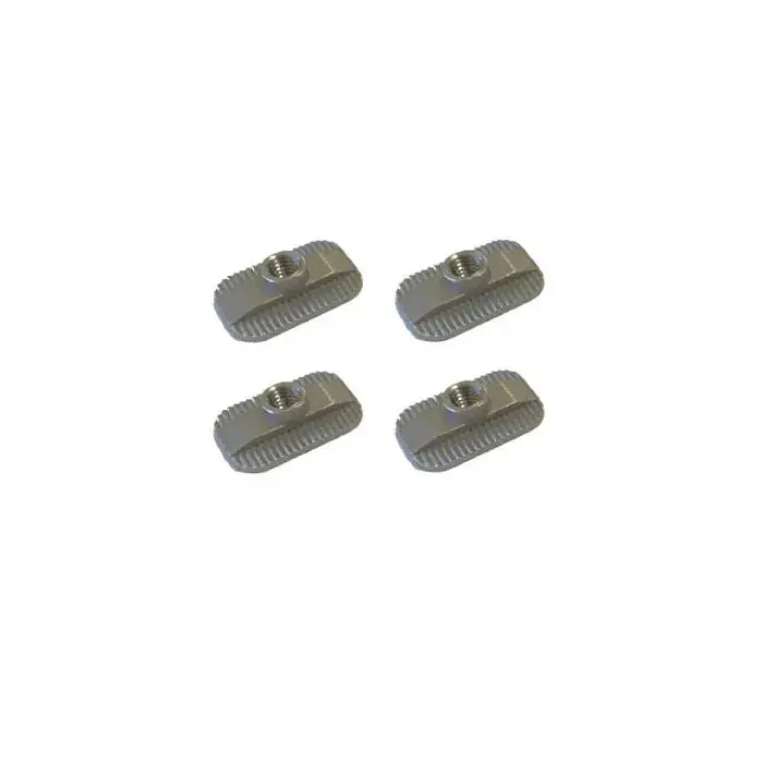 Nobile Insert Nut M6 (slot) - Color: Metal, Size: M6