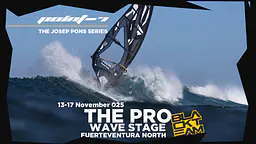 Point7 THE PRO WAVE STAGE 025 | 20-23 NOVEMBER | FUERTEVENTURA - Size: Rider