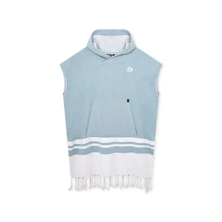 Poncho unisex - Color: Blue, Size: EU - FR