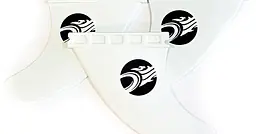 Cabrinha Surf Fin Thruster Set inj Mold 2025 - Color: div., Size: STD