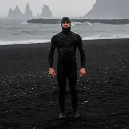 ION Seek Select 5.5/4.5 Hood Front Zip men 2026 - ION Wetsuits 2026 - 5mm Wetsuits | Surf-store.com