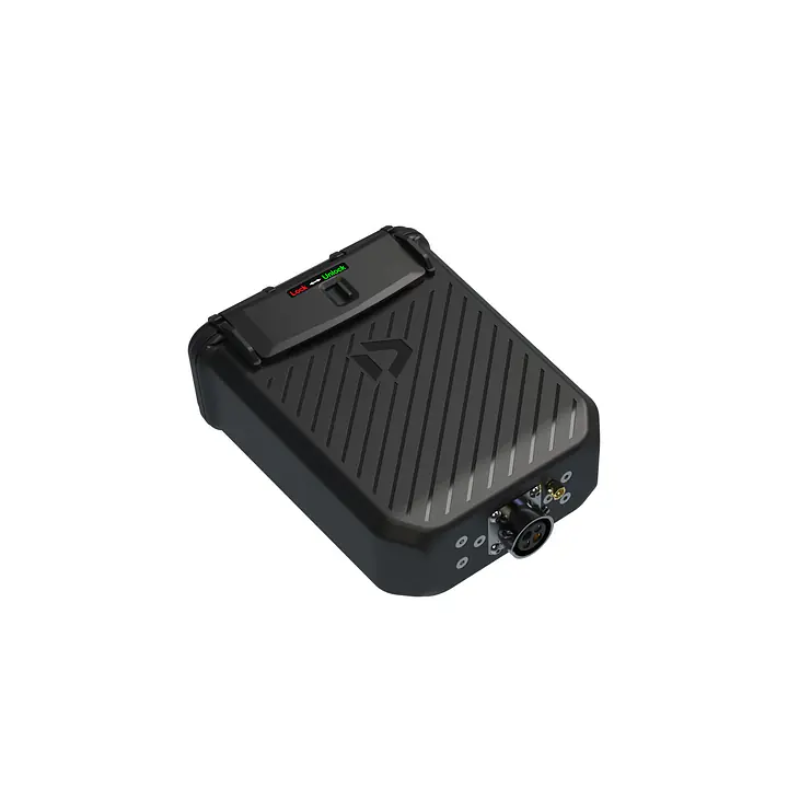 Duotone Battery box with antenna plug - Size: EU - FR