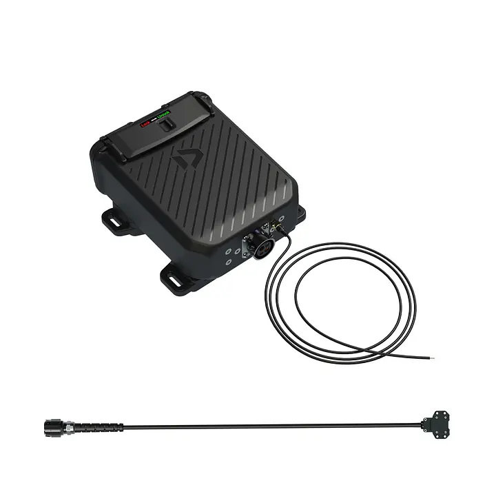 Duotone Cruise battery box mounting set - Color: White, Size: EU - FR
