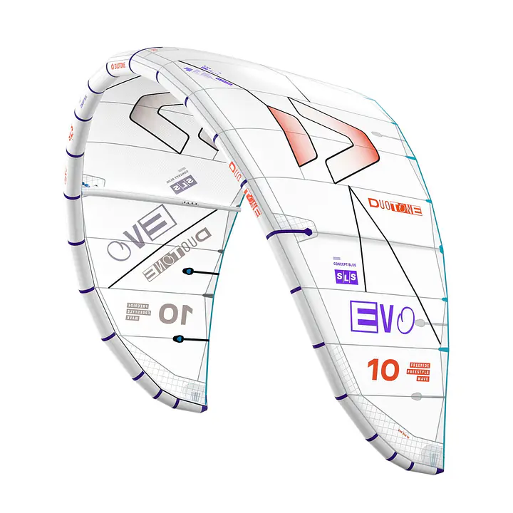 Duotone Evo SLS Concept Blue 2026 - Duotone Kites | Surf-store.com